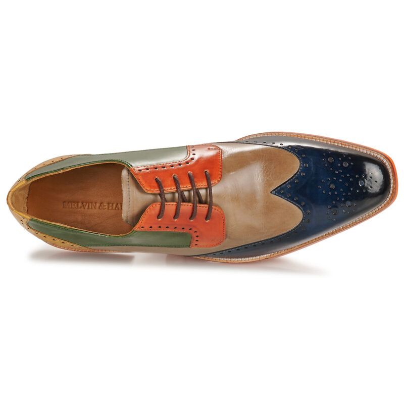 Melvin & Hamilton  JEFF 14  Multicolore -  Richelieu Uomo - 6