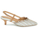 Fericelli Zapatos de tac&oacute;n beige para mujer LORENA - Talla 2