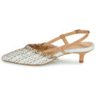 Fericelli Zapatos de tac&oacute;n beige para mujer LORENA - Talla 4