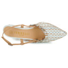 Fericelli Zapatos de tac&oacute;n beige para mujer LORENA - Talla 6