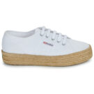 Superga 2730 COTON Wei&szlig;e Low-Sneaker f&uuml;r Damen - Gr&ouml;&szlig;e 2