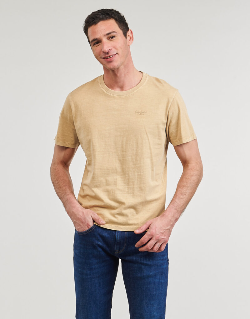 T-shirt Pepe jeans JACKO Beige T-shirt maniche corte Uomo - 2