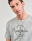 T-shirt Pepe jeans CRAIGTON Grigio T-shirt maniche corte Uomo - 5