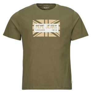 T-shirt  Pepe jeans  CREDICK  Kaki -  T-shirt maniche corte Uomo
