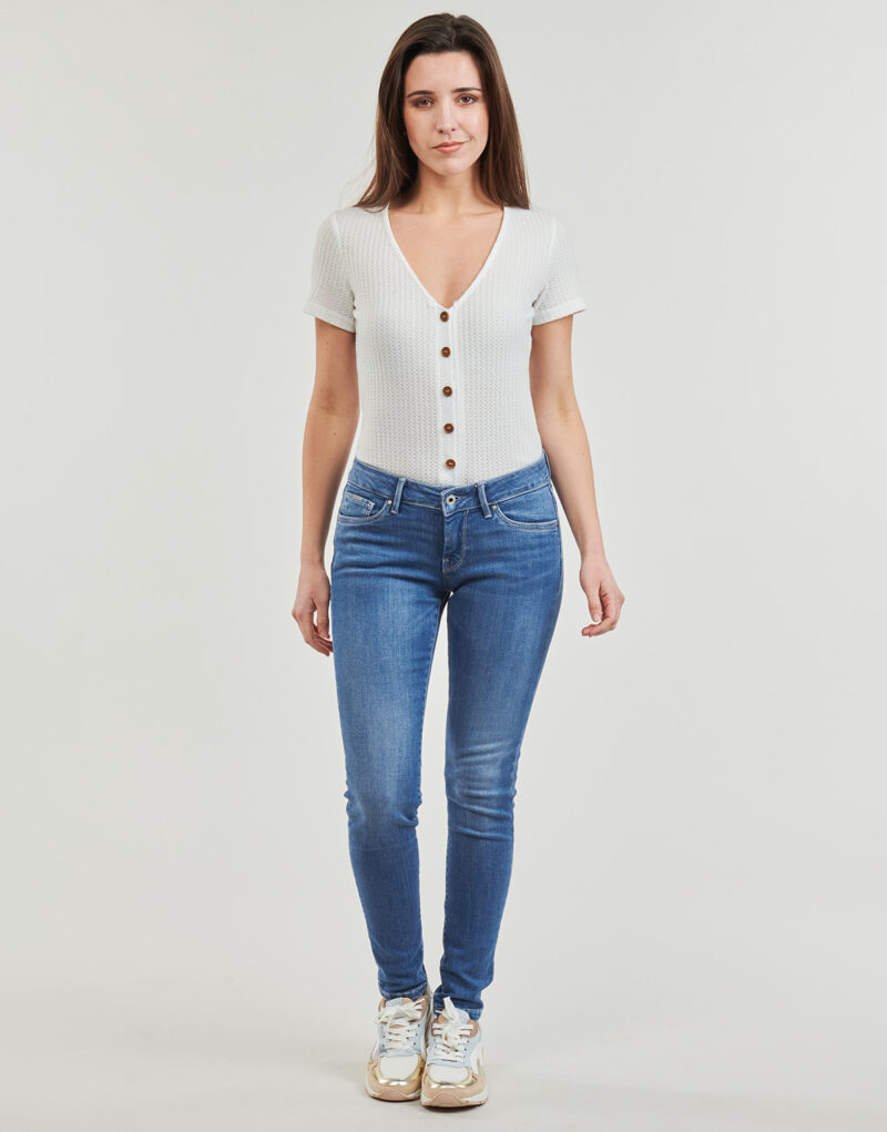 Jeans skynny Pepe jeans SKINNY JEANS LW Blu Jeans skynny Donna - 2