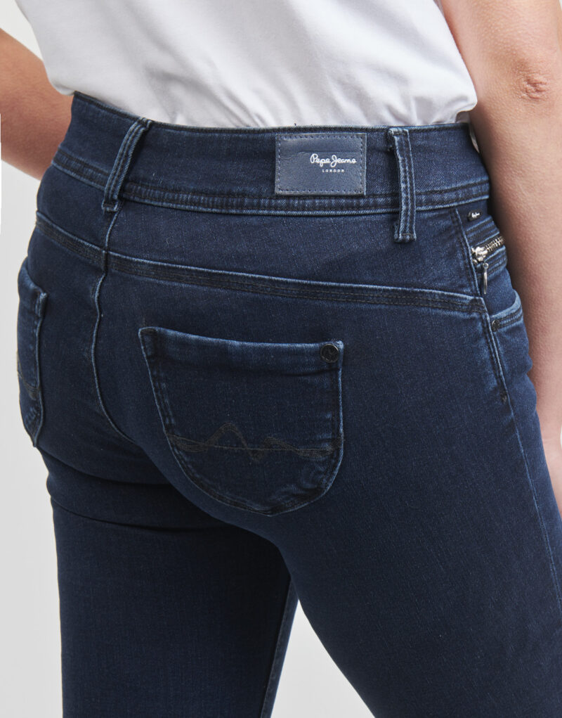 Jeans Slim Pepe jeans SLIM JEANS LW Blau Jeans Slim Damen - 5