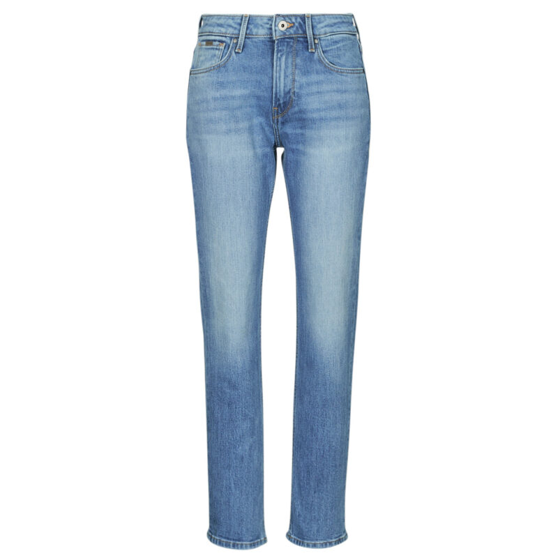 Jeans  Pepe jeans  STRAIGHT JEANS HW  Blu -  Jeans Donna - 1