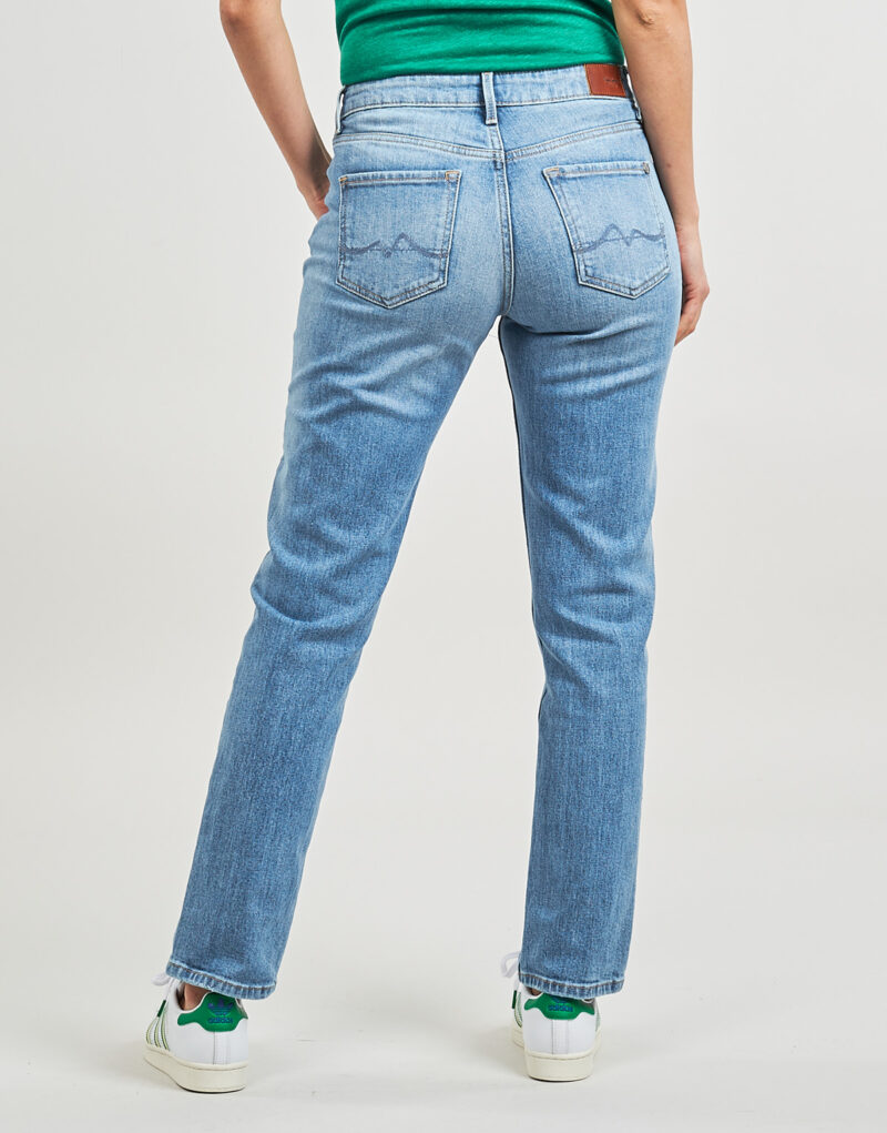 Jeans  Pepe jeans  STRAIGHT JEANS HW  Blu -  Jeans Donna - 4