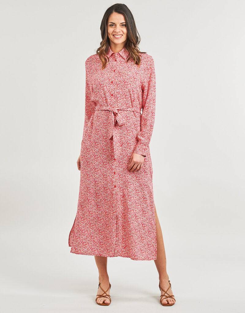 Abito Pepe jeans BROOKE Rosso Abiti Lunghi Donna - 2