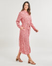 Abito Pepe jeans BROOKE Rosso Abiti Lunghi Donna - 3