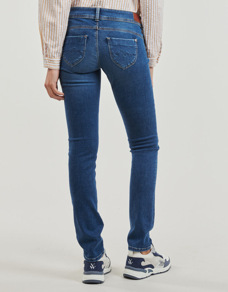 Jeans Slim Pepe jeans SLIM JEANS LW Blau Jeans Slim Damen - 4