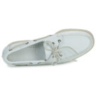 Sebago PORTLAND Wei&szlig;e Herren-Bootsschuhe - Gr&ouml;&szlig;e 6