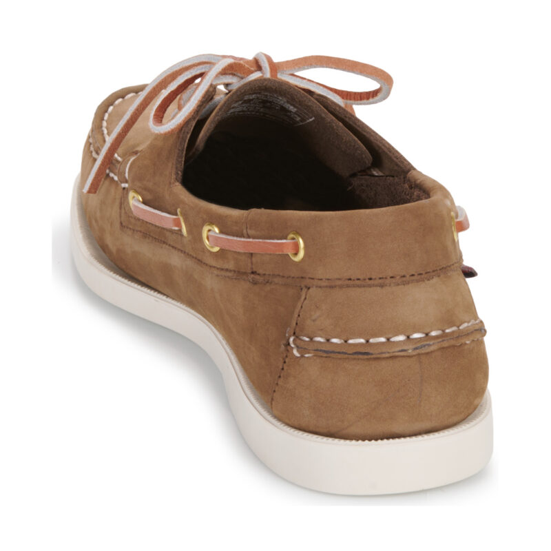 Sebago PORTLAND NUBUCK Marrone Scarpe da barca Uomo - 5