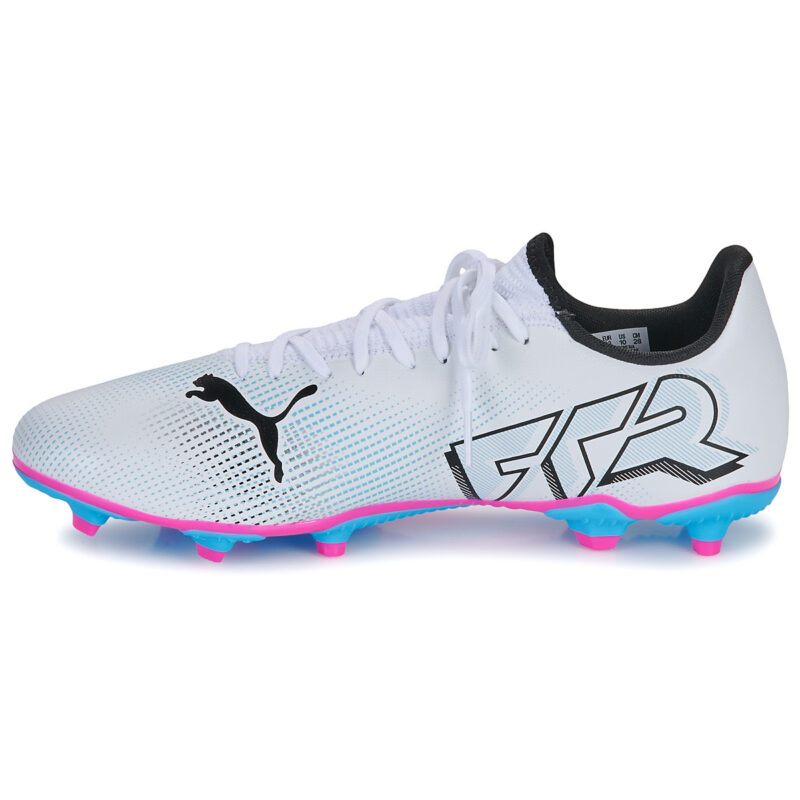 Puma FUTURE 7 PLAY FG/AG Bianco Scarpe da calcio Uomo - 4