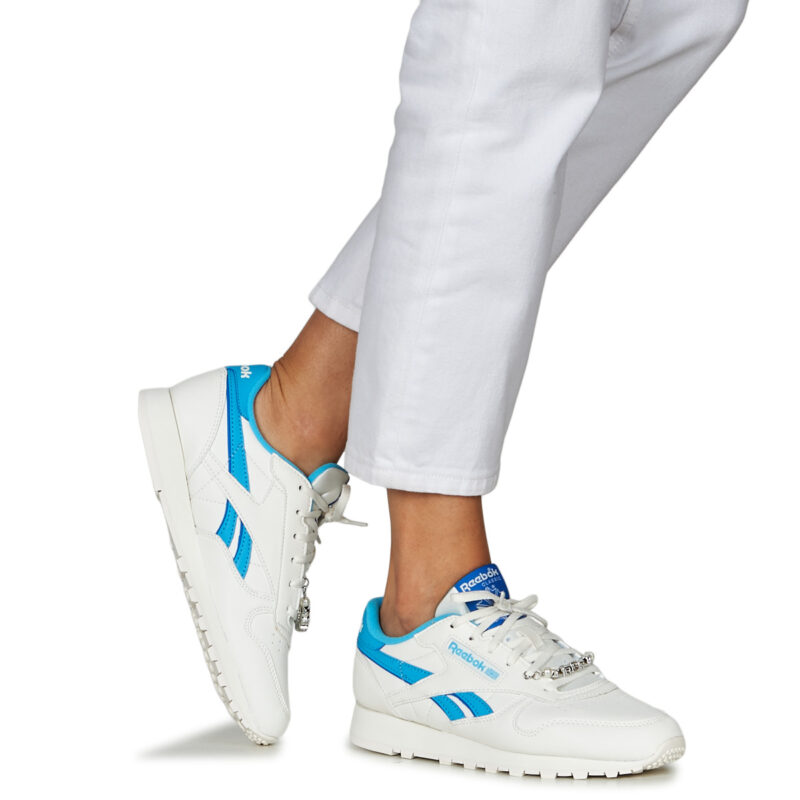 Reebok Classic CLASSIC LEATHER VEGAN Blanco Zapatillas bajas Mujer - 8