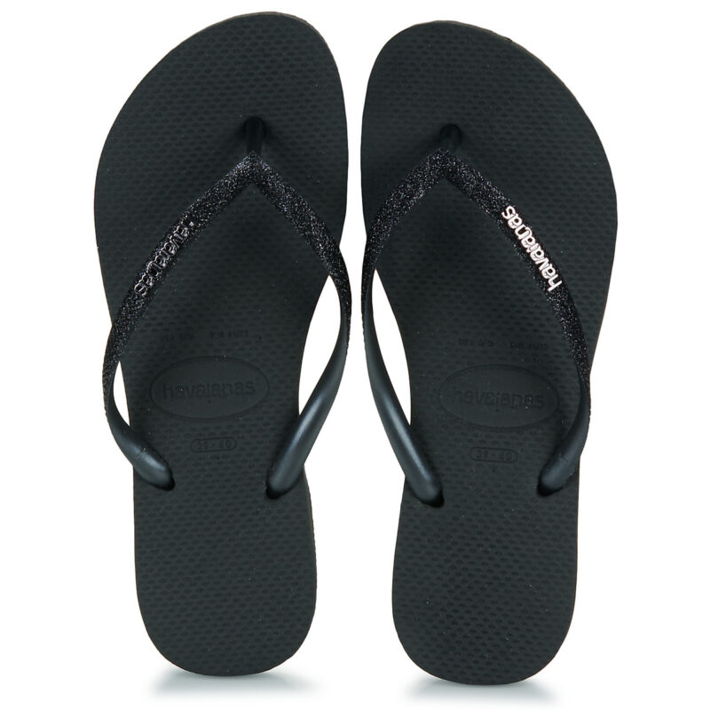 Havaianas  SLIM GLITTER II  Nero -  Infradito Donna - 6