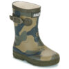Aigle WOODY-POP PT 2 Kaki Stivali da pioggia Bambino