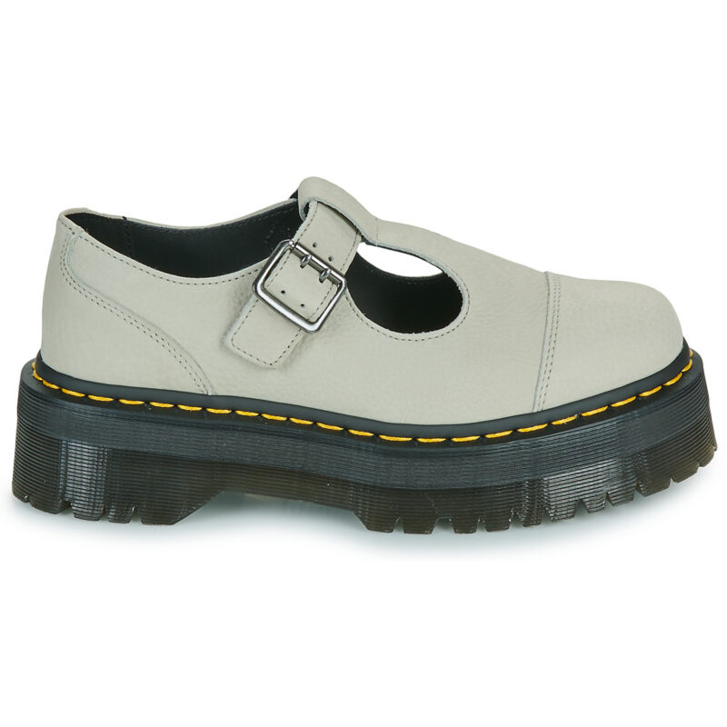 Dr. Martens Bethan Smoked Mint Tumbled Nubuck Beige Derby Donna - 2