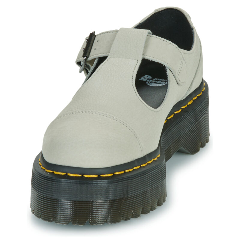 Dr. Martens Bethan Smoked Mint Tumbled Nubuck Beige Derby Donna - 3