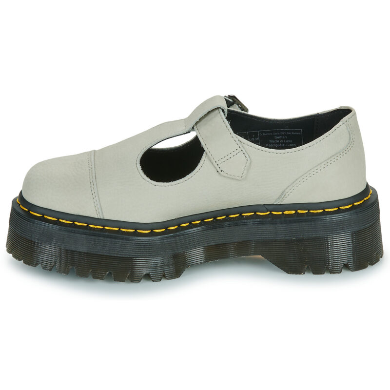 Dr. Martens Bethan Smoked Mint Tumbled Nubuck Beige Derby Donna - 4