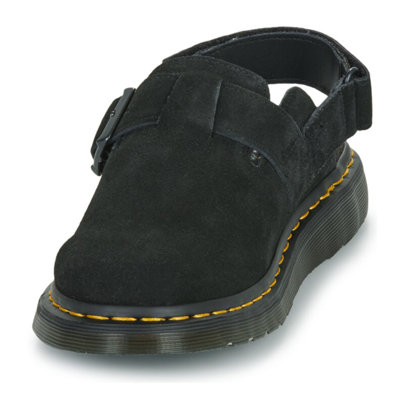 Dr. Martens  JORGE II Black E.H SUEDE  Nero -  Zoccoli Uomo - 3