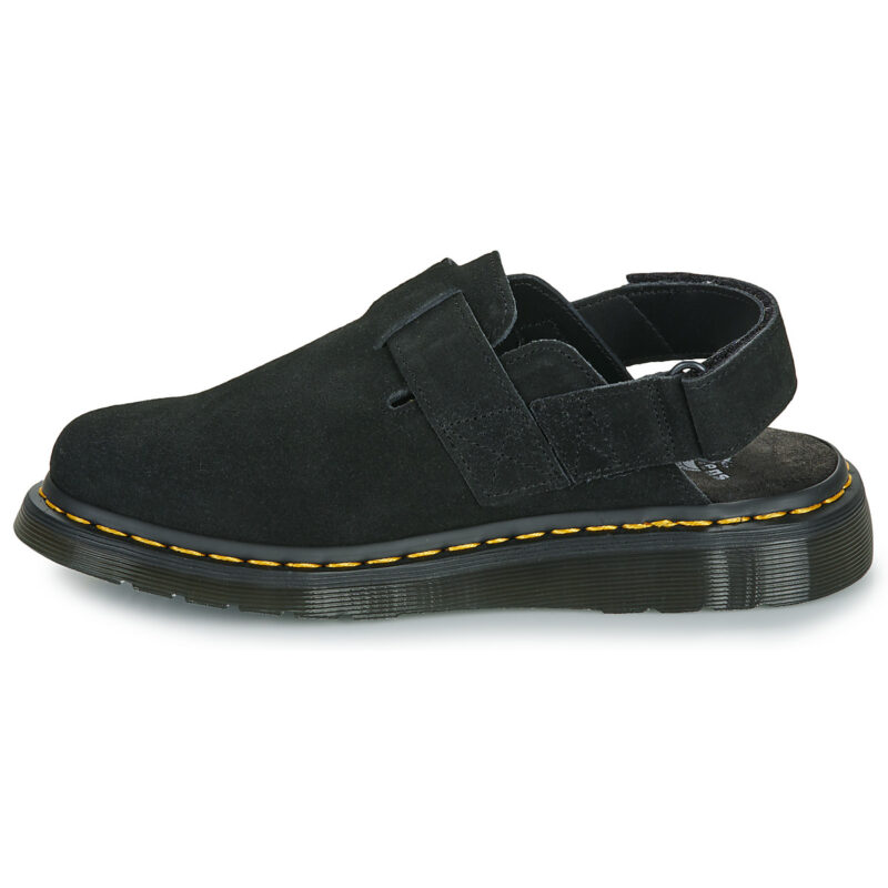 Dr. Martens  JORGE II Black E.H SUEDE  Nero -  Zoccoli Uomo - 4