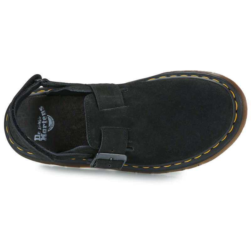 Dr. Martens  JORGE II Black E.H SUEDE  Nero -  Zoccoli Donna - 6