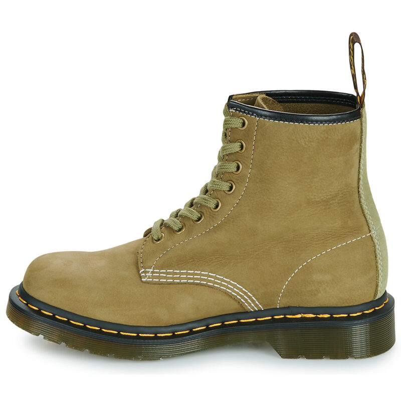 Dr. Martens  1460 MUTED OLIVE NUBUCK  Kaki -  Stivaletti Donna - 4