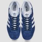 adidas GAZELLE Blue Men's Sneakers - 5