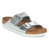 BIRKENSTOCK  Arizona Soft Footbed  Argento -  Ciabatta Donna