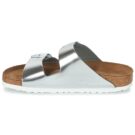BIRKENSTOCK  Arizona Soft Footbed  Argento -  Ciabatta Donna - 4