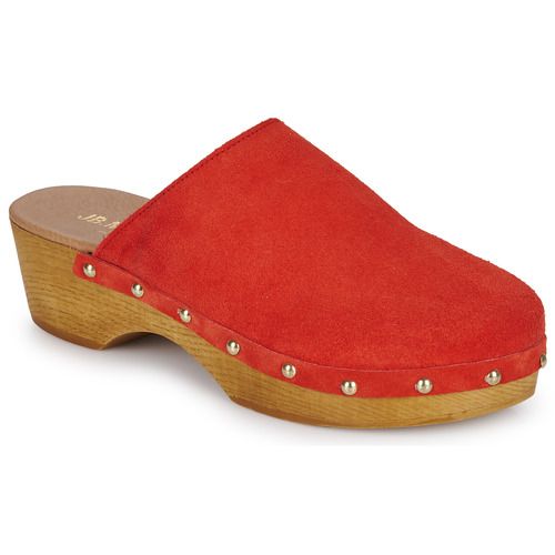 Zoccoli donna JB Martin ALICE in rosso, eleganti e comodi, perfetti per ogni occasione. Scopri il mix ideale di stile e comfort con questi zoccoli dal design sofisticato, ideali per aggiungere un tocco di colore al tuo look. Perfetti per la primavera e l'estate, questi zoccoli si abbinano facilmente a qualsiasi outfit. Acquista ora e trasforma il tuo guardaroba!