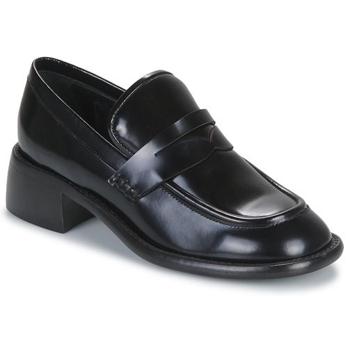 Mocassini Donna Freelance ANAIS 50 Nero - Elegante scarpa in pelle nera con design moderno, ideale per ogni occasione. Comfort e stile per una passeggiata in città o per un incontro di lavoro. Acquista ora e completa il tuo outfit!