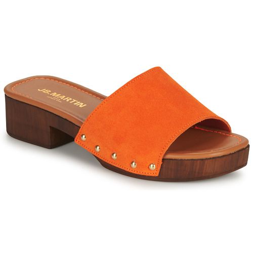 Ciabatta Donna JB Martin APRIL in Arancio, elegante e comoda, ideale per la stagione estiva. Perfetta per ogni occasione, con un design chic che valorizza il tuo look. Acquista ora la tua ciabatta JB Martin APRIL in arancio per un tocco di stile e comfort!