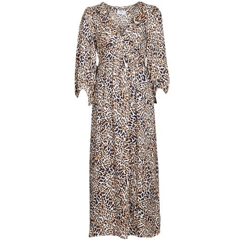 Abito lungo donna Betty London ALMENA marrone, elegante e versatile, perfetto per occasioni speciali e quotidiane. Realizzato in tessuto morbido, offre comfort e stile. Ideale per la stagione primavera-estate, può essere abbinato a sandali o tacchi per un look raffinato. Acquista ora l'abito lungo ALMENA per un outfit chic e alla moda.