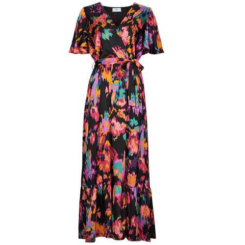 Abito lungo donna Betty London ANYA multicolore, perfetto per occasioni speciali e casual. Realizzato in tessuto leggero, offre un design elegante e alla moda. Scegli l’abito lungo Betty London ANYA per un look sofisticato e chic.