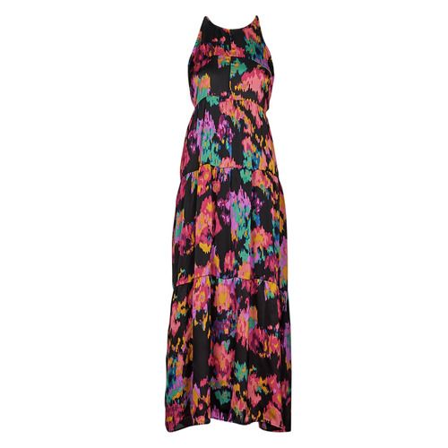 Abito lungo Donna Betty London CLERY Multicolore, elegante vestito estivo con fantasia vivace, ideale per occasioni speciali e look casual. Realizzato con tessuti di alta qualità, offre comfort e stile. Perfetto per completare il tuo guardaroba primaverile e estivo. Acquista ora e aggiungi un tocco di colore al tuo outfit!