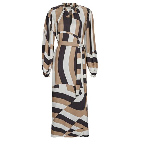 Abito lungo donna BOSS Detola1 in marrone, elegante e raffinato, ideale per occasioni speciali. Realizzato con materiali di alta qualità, questo vestito lungo offre comfort e stile. Perfetto per un look sofisticato in ogni stagione. Aggiungi un tocco di classe al tuo guardaroba con l'abito BOSS Detola1.