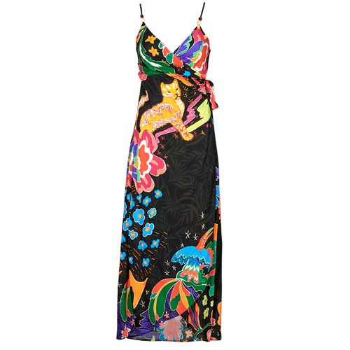 Abito lungo donna Desigual SWIM_SELVA nero, elegante e alla moda, perfetto per occasioni estive. Realizzato in tessuto leggero, ideale per il mare o per eventi serali. Design unico e moderne, perfetto per un look trendy. Disponibile in diverse taglie, ideale per ogni silhouette. Acquista ora l’abito lungo Desigual SWIM_SELVA per esaltare il tuo stile estivo!