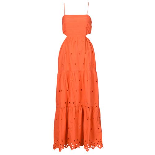 Abito lungo Donna Desigual VEST_MALVER Arancio, elegante e trendy, perfetto per ogni occasione. Design colorato e moderno, ideale per la primavera e l'estate. Acquista ora per aggiungere un tocco di stile al tuo guardaroba!