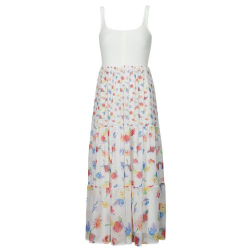Abito lungo Donna Desigual VEST_VANCOUVER Multicolore, elegante e moderno, con fantasia vivace e dettagli stilosi, perfetto per occasioni speciali o per un look casual-chic. Scopri il comfort e la qualità del tessuto, ideale per la stagione primaverile e estiva. Aggiungi un tocco di colore al tuo guardaroba con questo abito versatile, perfetto per ogni donna che ama esprimere la propria personalità attraverso la moda.