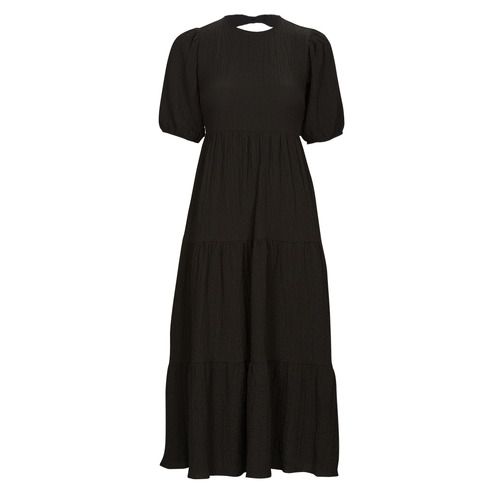 Abito lungo Donna Desigual VEST_WEND in colore nero, elegante e moden, ideale per occasioni speciali e passeggiate estive. Design alla moda con dettagli unici, perfetto per un look raffinato e contemporaneo. Disponibile per l'acquisto online.