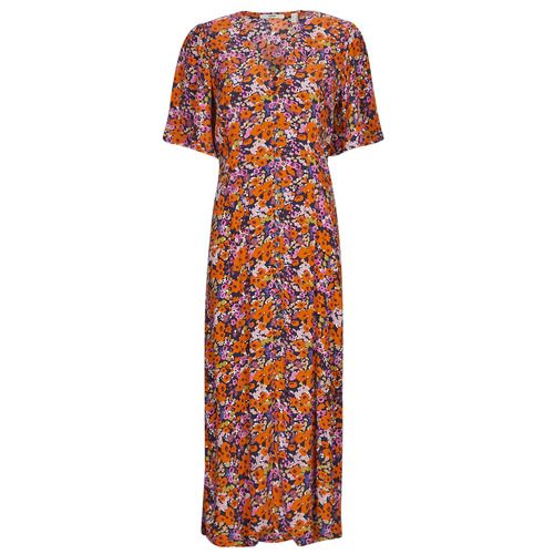 Abito lungo Donna Esprit dress midi aop Multicolore, elegante e alla moda, ideale per ogni occasione. Questo vestito midi presenta una stampa vivace e un design versatile, perfetto per l'estate e le serate speciali. Confortevole e trendy, è un must-have per il guardaroba femminile. Perfetto da abbinare con sandali o tacchi, per un look chic e raffinato. Acquista ora l'Esprit dress midi aop Multicolore per esaltare il tuo stile!