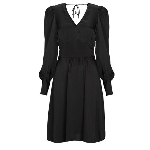 Abito corto donna BOSS C_Donny in nero, elegante e alla moda, perfetto per occasioni speciali e serate estive. Realizzato con materiali di alta qualità, offre un fit impeccabile e stile raffinato. Ideale per chi cerca un look contemporaneo e chic.