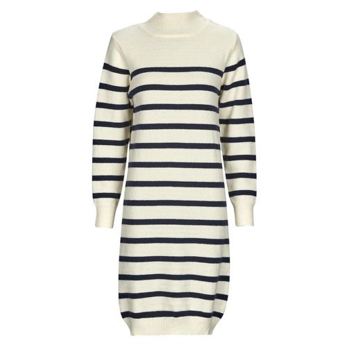 Abito corto donna Betty London EMYA in bianco, elegante e alla moda, perfetto per occasioni estive. Design fashion e versatile, ideale per abbinamenti con accessori luminosi. Perfetto per valorizzare ogni figura. Acquista ora per un look sofisticato e fresco!