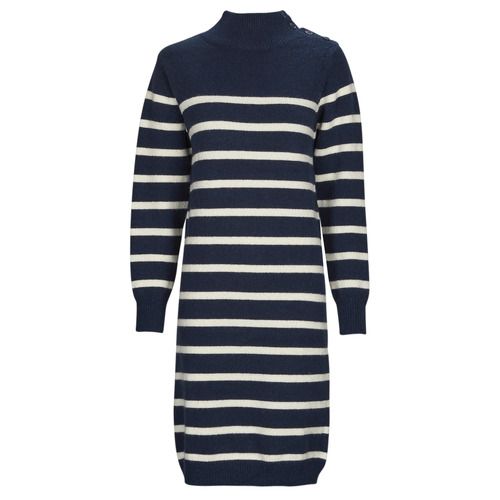 Abito corto EMYA Marine di Betty London per donna, elegante e alla moda, ideale per occasioni speciali o casual. Design chic con tonalità marine, perfetto per la stagione primaverile ed estiva. Aggiungi un tocco di stile al tuo guardaroba con questo versatile abito corto.
