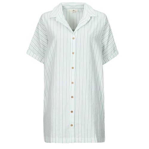 Abito corto multicolore Donna Rip Curl FOLLOW THE SUN SHIRT DRESS, caratterizzato da un design fresco e vivace, ideale per la stagione estiva. Perfetto per occasioni informali e giornate al mare, questo vestito combina comfort e stile, realizzato in tessuto leggero e traspirante. Un must-have nel tuo guardaroba, perfetto da abbinare a sandali e accessori estivi. Acquista ora per un look estivo irresistibile!