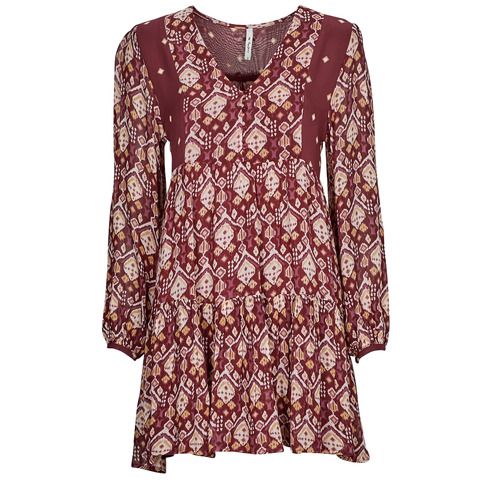 Abito corto multicolore GALATEA di Pepe Jeans per donna, elegante e trendy, ideale per ogni occasione. Scopri il tuo stile con questo vestito versatile e alla moda, perfetto per l'estate e le serate fuori. Acquista ora e aggiungi un tocco di colore al tuo guardaroba!