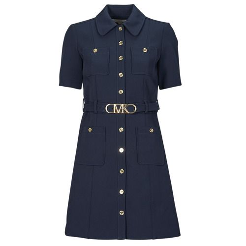 Abito corto Donna MICHAEL Michael Kors MOD BELT DRESS in colore Marine, caratterizzato da design elegante e trendy. Perfetto per eventi speciali o per un look casual-chic. Scopri lo stile raffinato e la qualità del marchio MICHAEL Michael Kors.
