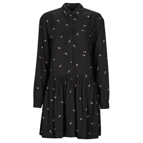 Abito corto donna Pepe Jeans PAOLA in nero, elegante e versatile, perfetto per ogni occasione. Design moderno con tessuto di alta qualità, ideale per un look raffinato e alla moda. Acquista ora l'abito PAOLA per un outfit impeccabile.